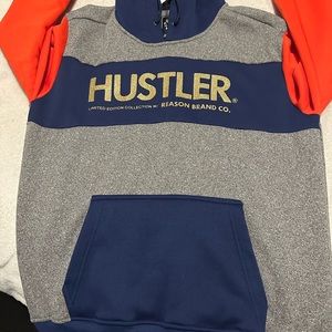 Men limited edition reason hoodie in new excellent condition size L